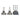 BFT Automation NON-WELD BRACKET KIT ARB LUX/LUX G